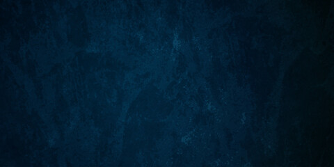 Dark blue grunge wall charcoal colors texture backdrop background. Black Board Texture or Background. abstract grey color design are light with white gradient background. Old wall texture cement.	