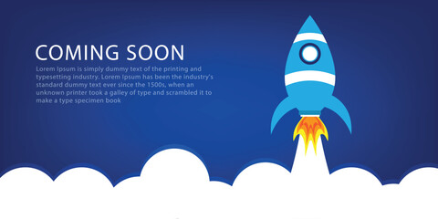 Coming Soon Website Template. Coming Soon Landing Page Design. Coming soon page for a new website