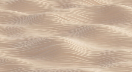 Obraz premium Beige sand dunes pattern texture background desert landscape abstract smooth wave lines surface backdrop