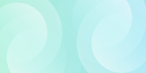 Minimalist banner background. Green and blue gradations.Circle geometric background. Simple design. Vector. EPS 10