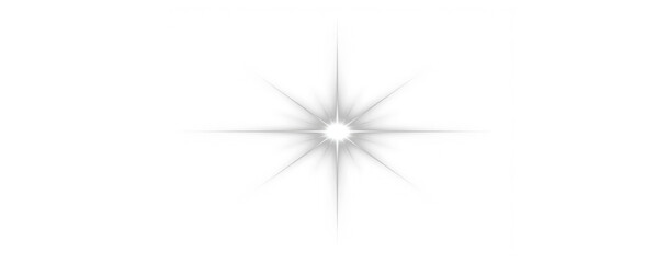 Bright Star png Beam with Subtle Illumination