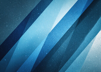 Abstract blue diagonal textured stripes