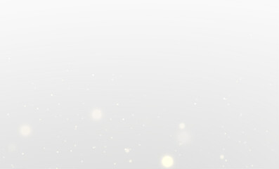 Christmas Card Design with Magical Stardust Glow, Bright Sparkle and Golden Light Effect