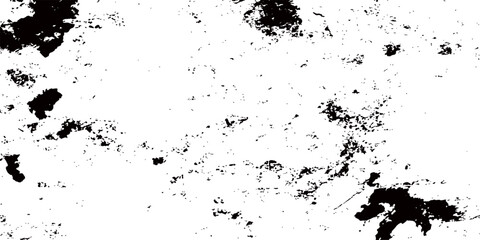 Abstract black ink splat and grunge paint splash texture for art design illustration pattern