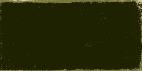 Dark night sky old film pattern texture with green grunge light paper wall design