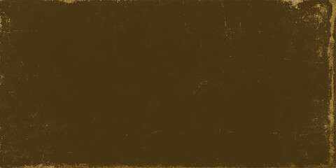 A worn brown vintage parchment paper texture with a grunge film strip border background for an aged antique design