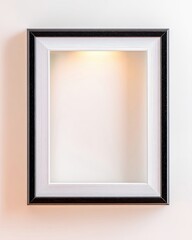 Fototapeta premium Empty Picture Frame on Wall