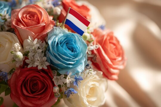 Luxembourg Independence Day Floral Tribute