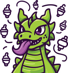 Obraz premium Abstract geometric shapes with vibrant color accents