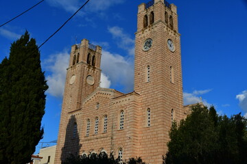 ギリシャアイギナ島（エギナ島）の街並み