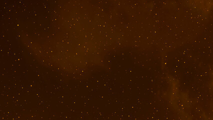 Stars in the night. Dark brown galaxy space background. Starry night sky. New Year, Christmas and Celebration backgrounds concepts.