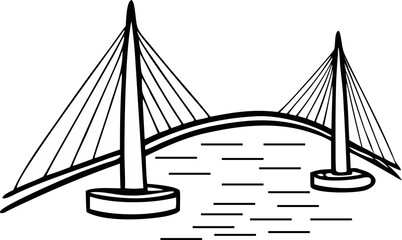 bridge over the river