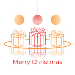 Minimalist Merry Christmas Gifts and Ornaments