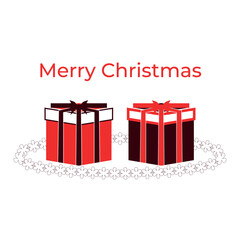 Merry Christmas Gift Boxes