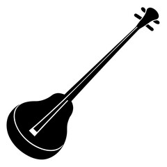 vector illustration of an electric guitar