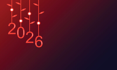 2026 design with background .