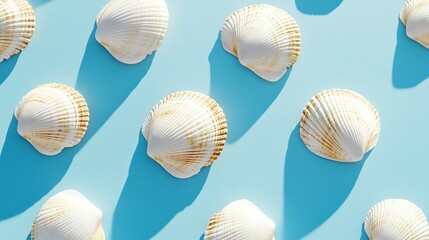 Chic Sunlit Summer Pattern from White Seas