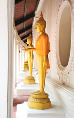  The Golden Buddha statue is a sacred symbol of Buddhism and &nbsp;general attraction in peaceful Thailand. 