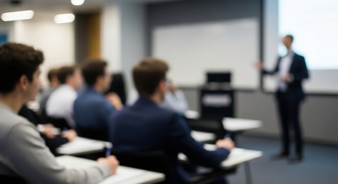 Graduate Learners Engaged in Speaker Development Session &mdash; Academic Training for MBA and PhD Students