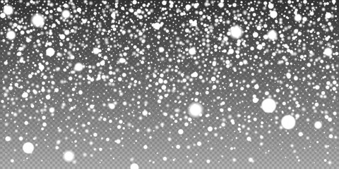 Winter Snowfall Background