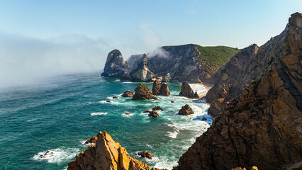 Cabo da Roca, Portugal – Dramatic Atlantic Cliffs at the Westernmost Point of Continental Europe with Wild Coastal Scenery © Pavlo