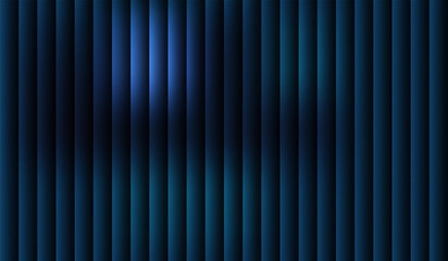 Obraz premium Abstract blue and teal gradient vertical line pattern background