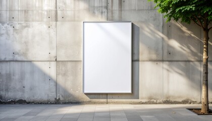 Urban Street Wall Poster Mockup
