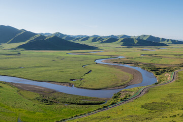 Manzetang Qianwan Wetland, Aba County, Aba Prefecture, Sichuan Province, China