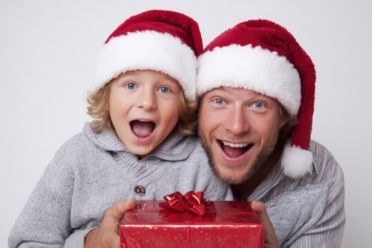 Joyful holiday gift exchange - Powered by Adobe