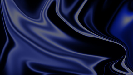Obraz premium blue silk background