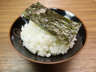 味付け海苔と白米