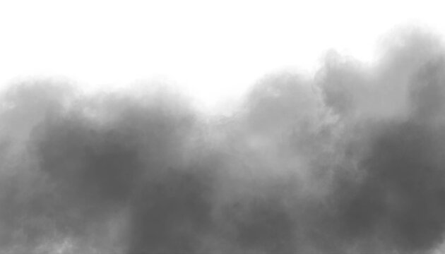 Rising Dark Fog Mist Horizon Background