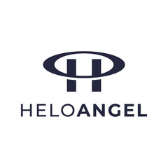 Letter H with a circle at the top of the logo.