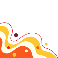 Retro Corner with Line