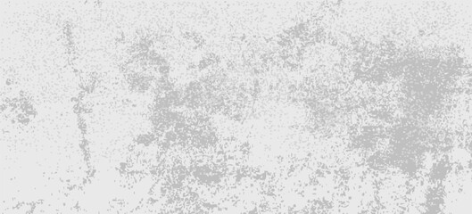 Subtle halftone grunge urban texture vector, distressed black texture, distress overlay texture, white background on cement floor texture, black and white grunge seamless texture.