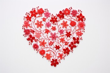 Pattern art valentine's day celebration.