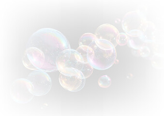 Air bubble transparent texture PNG