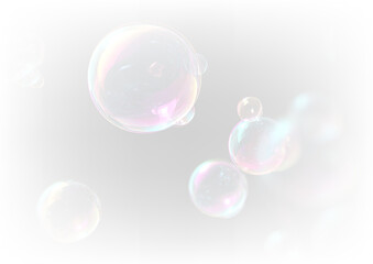 Shiny liquid bubble overlay PNG