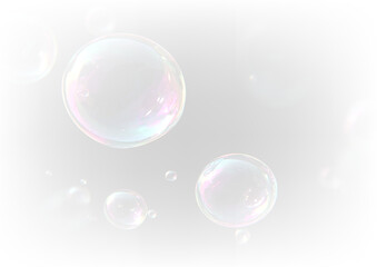 Shiny liquid bubble overlay PNG