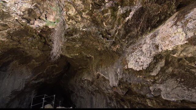 Catacombs Cave Entrance Lava Beds National Monument California USA