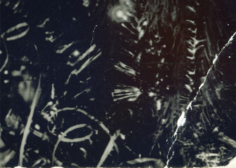 Vintage dirty damaged analog photo texture. Abstract old photo worn distressed background. Vintage scratched glitch effect for design.