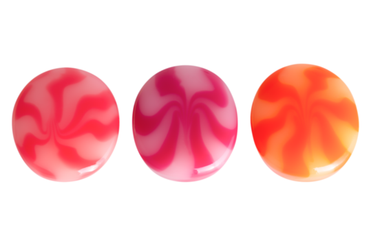 Playful lollipop swirl texture for commercial design needs.