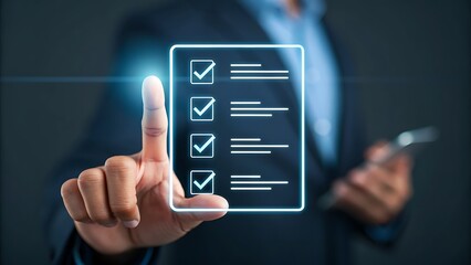 Streamline tasks with digital checklist for peak productivity and efficient workflows