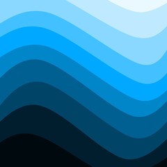 Blue Light Wave Gradient Background