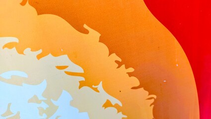 abstract orange background