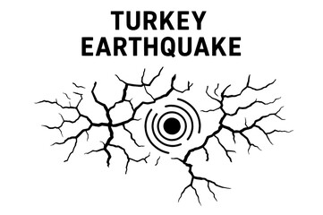 Title: Turkey Earthquake Illustration
