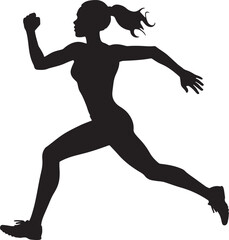 runners vector silhouettes, silhouette of a man, silhouette, runner, athlete, silhouettes, player, sports, ball, vector, sport, run, people, football, jump, men, action, running, body, jogging, exerci