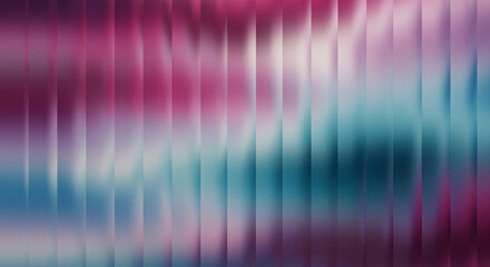 Abstract glass effects gradient bars in pink teal and purple