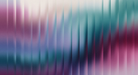 Glass effects gradient bars in purple teal and white