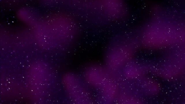 enigmatic purple nebula with sparkling stars creating atmospheric cosmic visuals